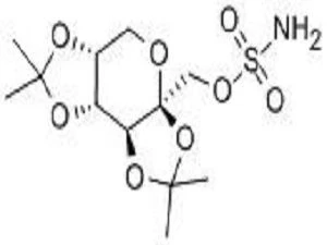 Raw material Topiramate structure diagram